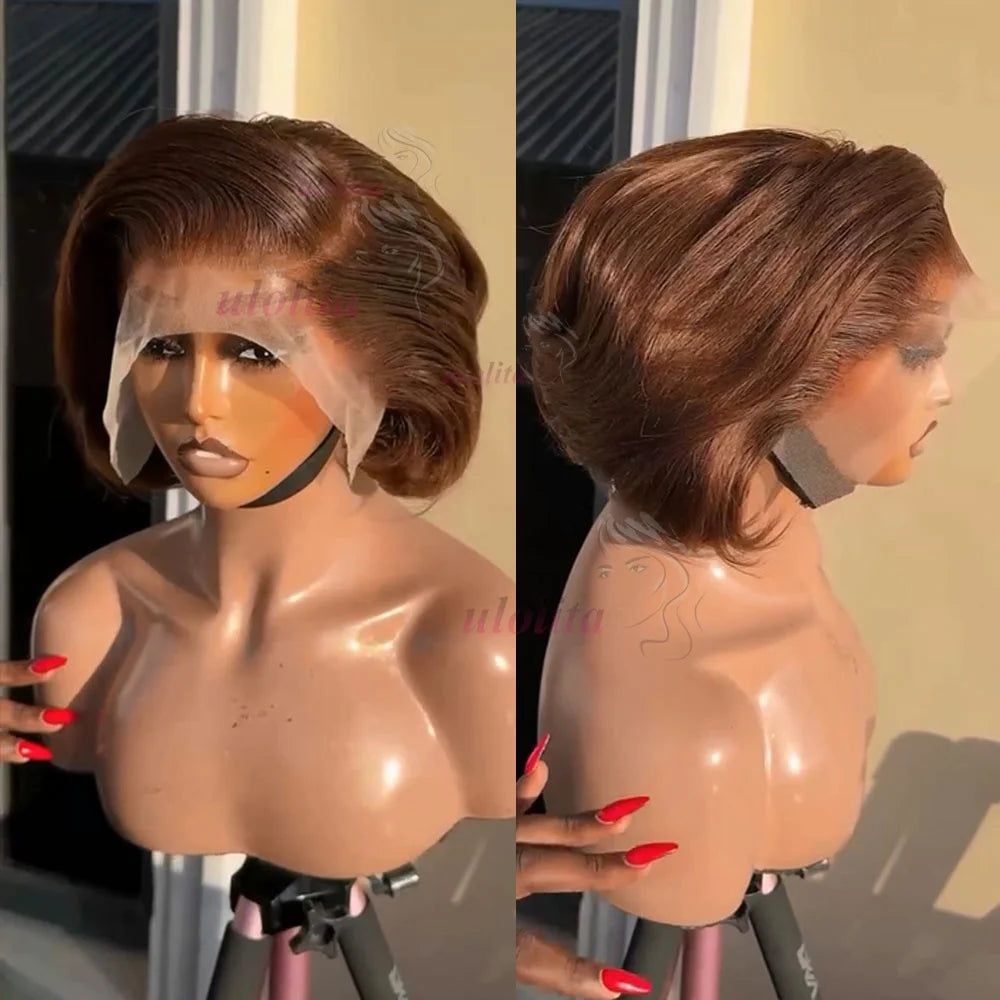 Moeiteloze Gelaagde Bob Pruik - Glueless &