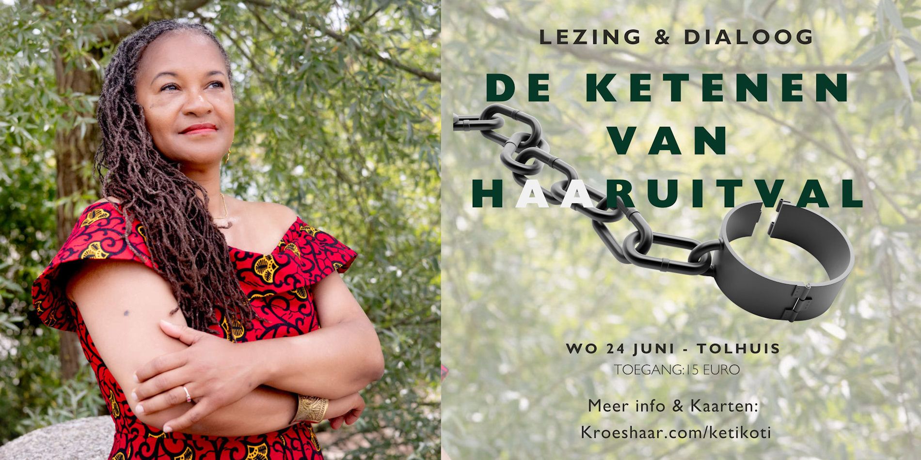 DE KETENEN VAN HAARUITVAL: NIEUWE KETI KOTI-LEZING VAN DRS. MIREILLE LIONG