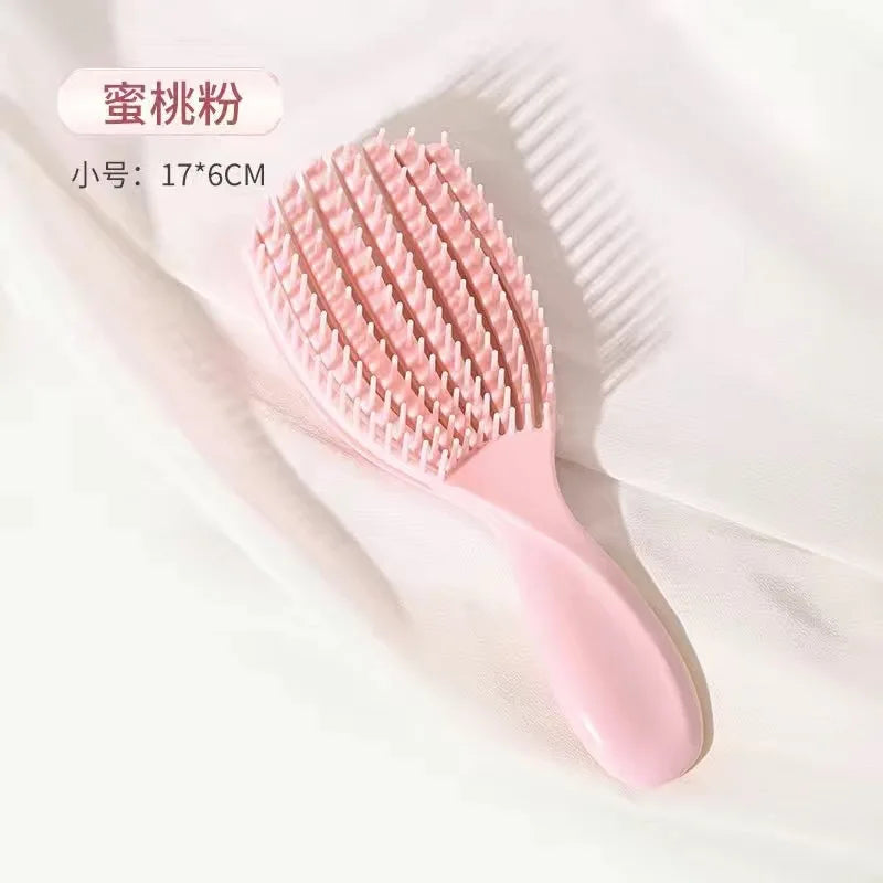 Puffy Hair Brush - Borstel voor Nat & Droog Haar - Ergonomische Handgreep