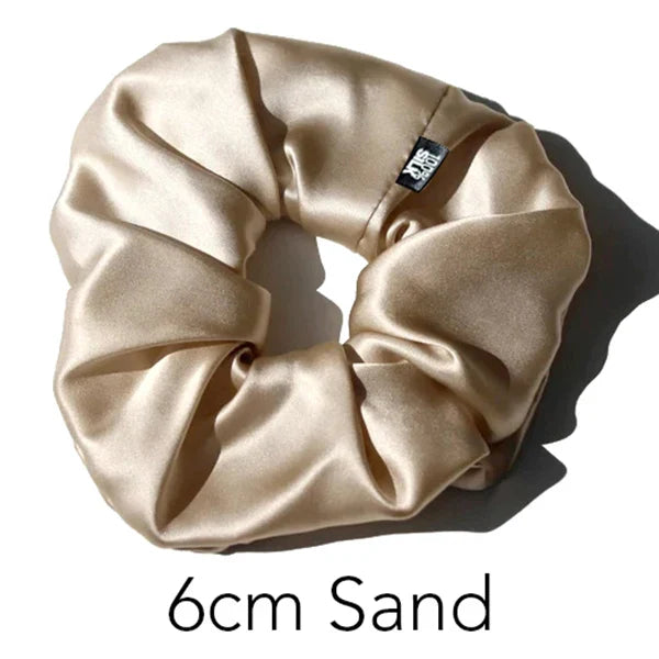 100% Mulberry Silk Scrunchies Extra Large 19 mm