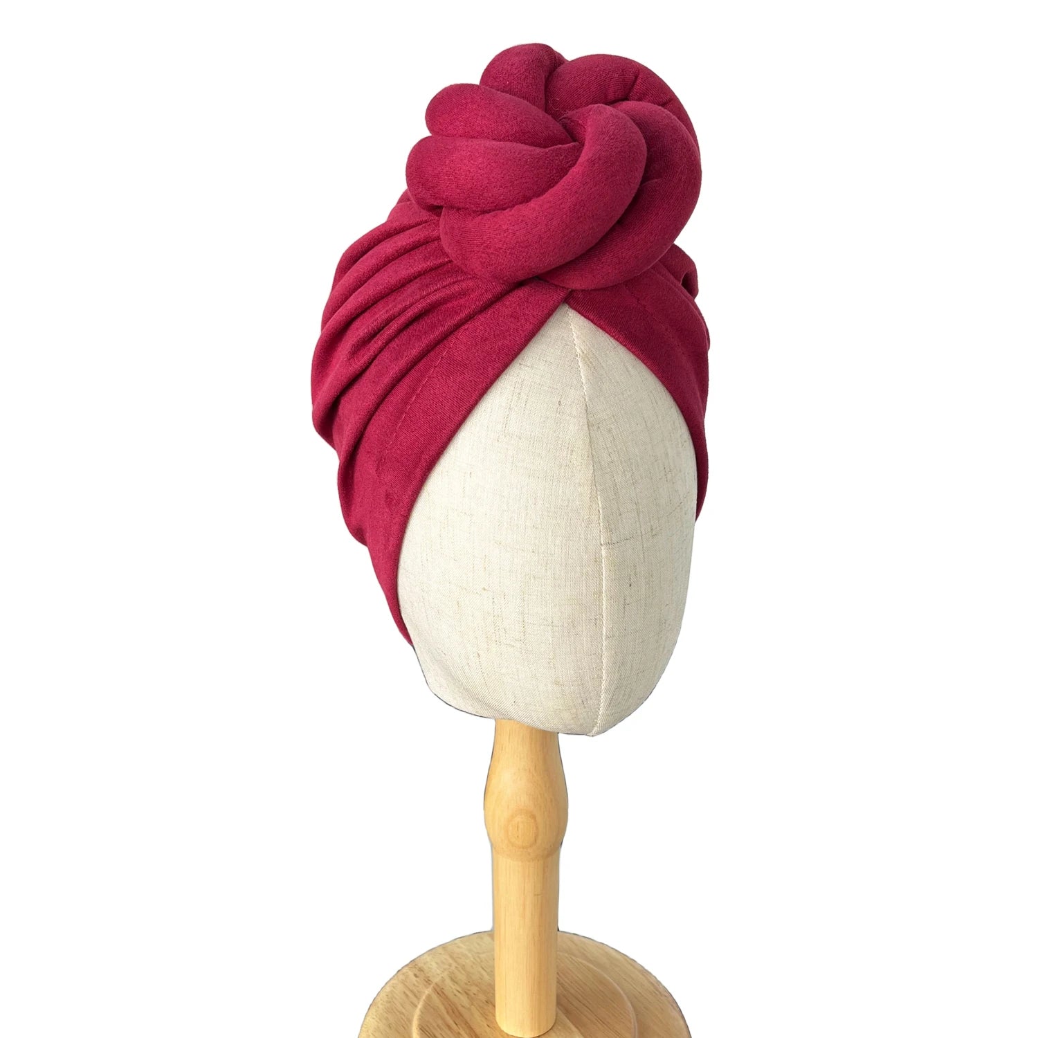 Afrikaanse Print Bloemen Turban – Voorgeknoopte Hoofddoek