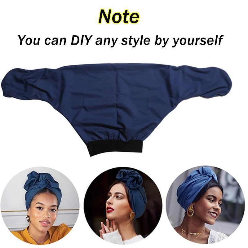 Chique Geknoopte Turban Hoofddoek – Elegant