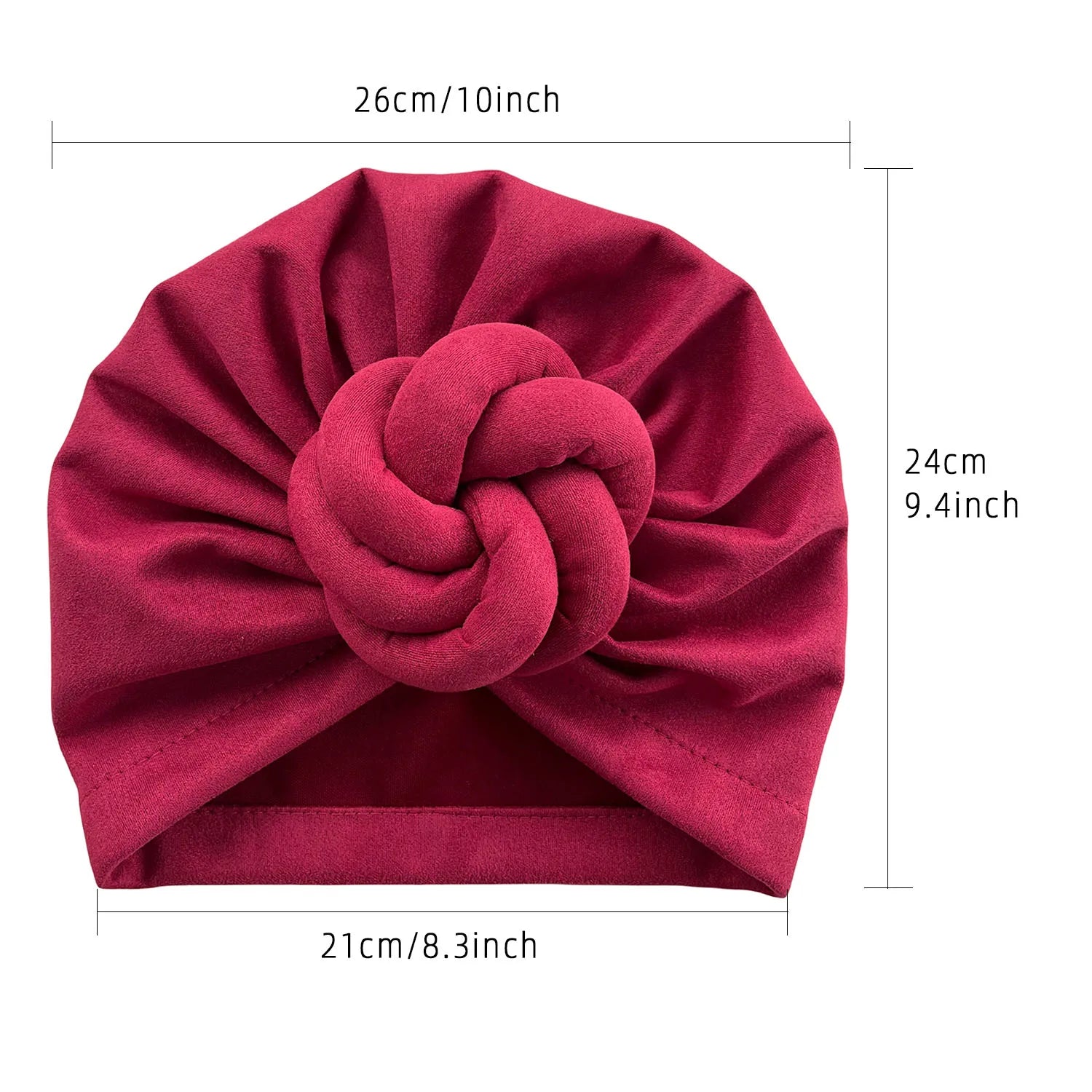 Afrikaanse Print Bloemen Turban – Voorgeknoopte Hoofddoek