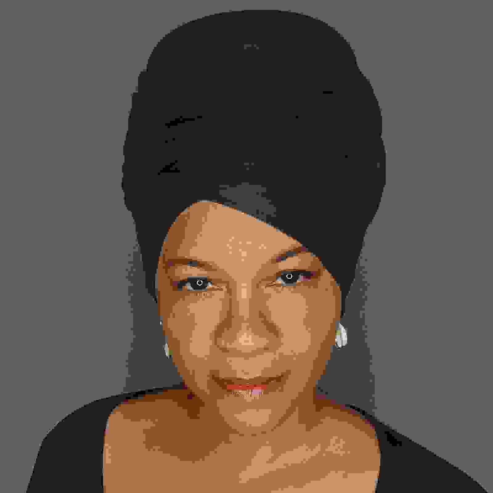 Classic black tube headwrap for locs, sisterlocks, and dreadlocks. A timeless and versatile hair accessory for all styles.