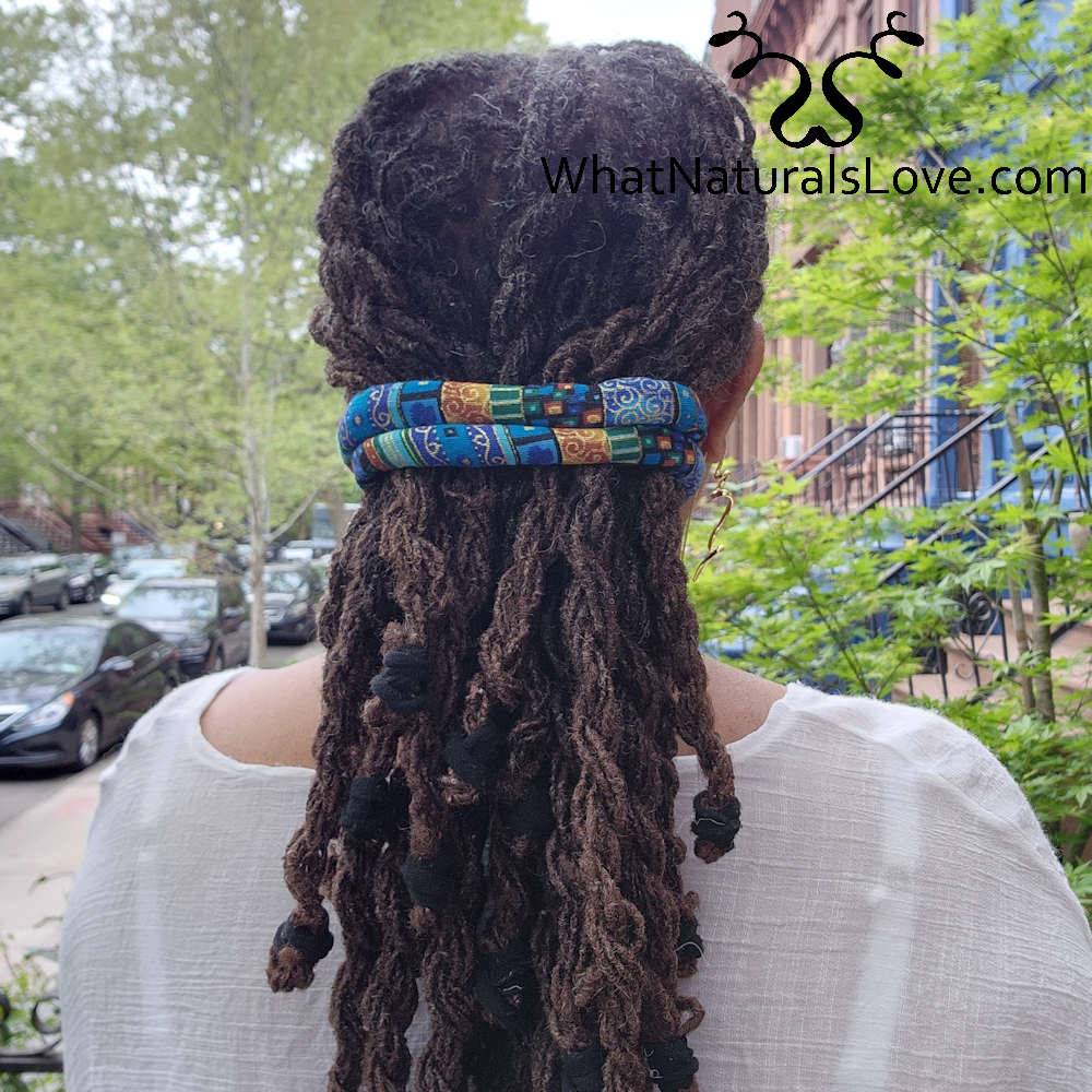 Vormbare Haarbandjes voor Locs, Sisterlocks, Vlechten & Afro Puffs