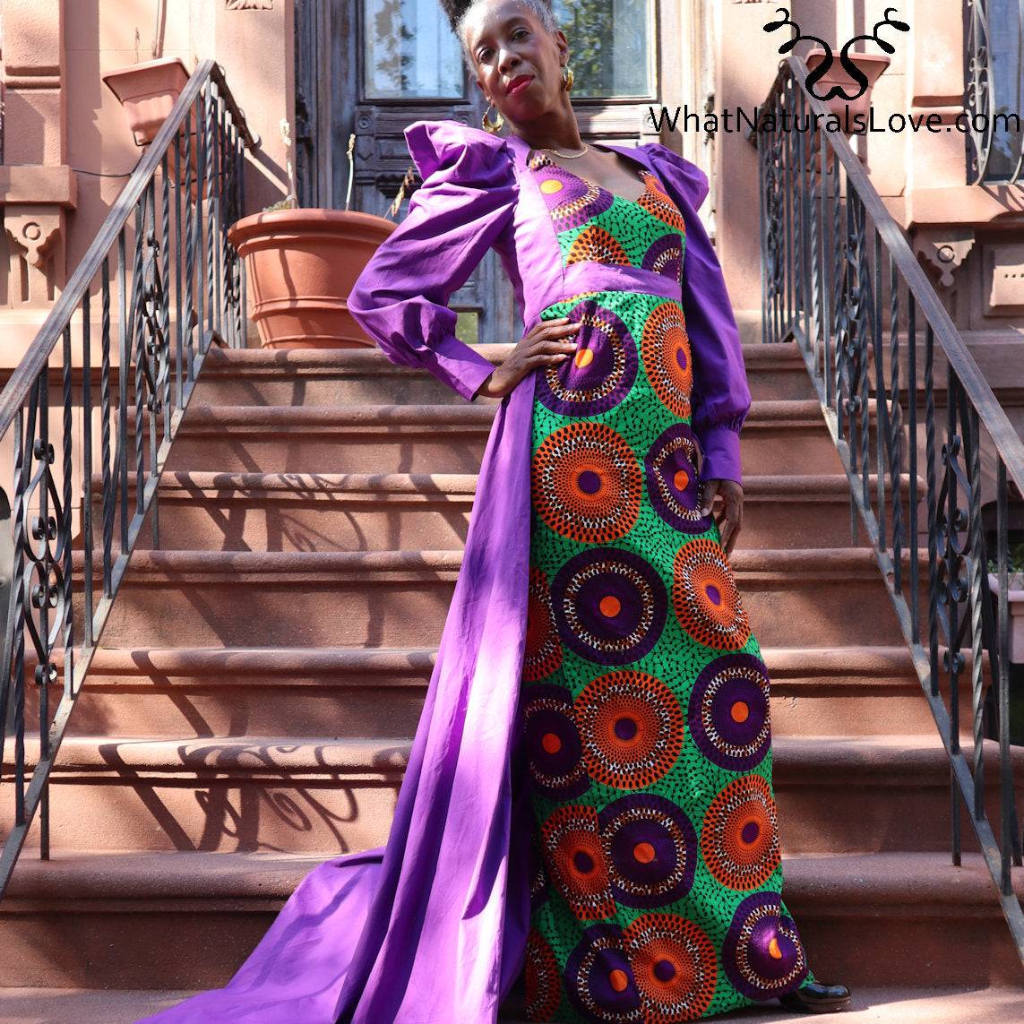 African Ankara Gown