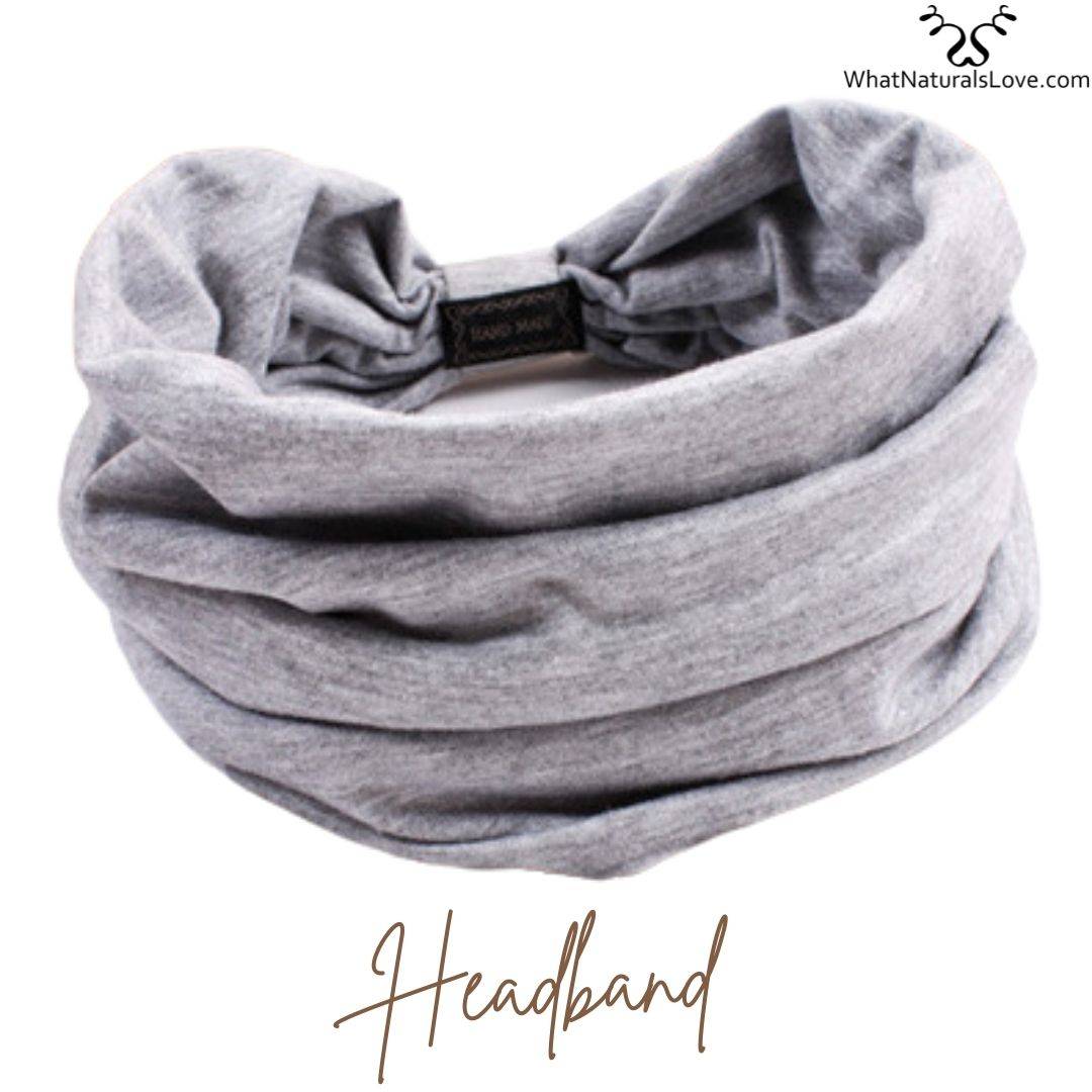 Headbands for Locs, Braids and Natural Hair - Extra Wide, Super Comfortable Stretch
