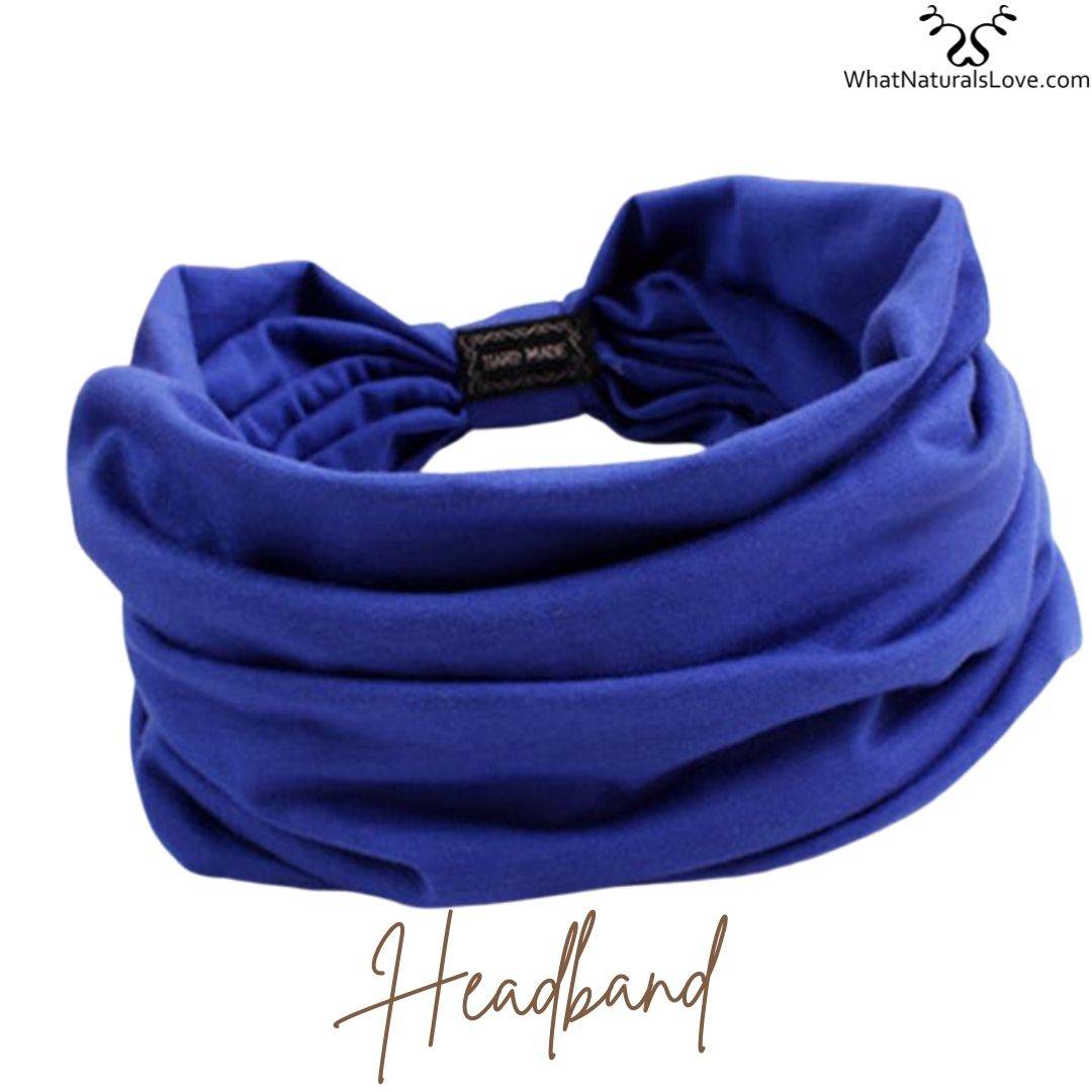 Headbands for Locs, Braids and Natural Hair - Extra Wide, Super Comfortable Stretch