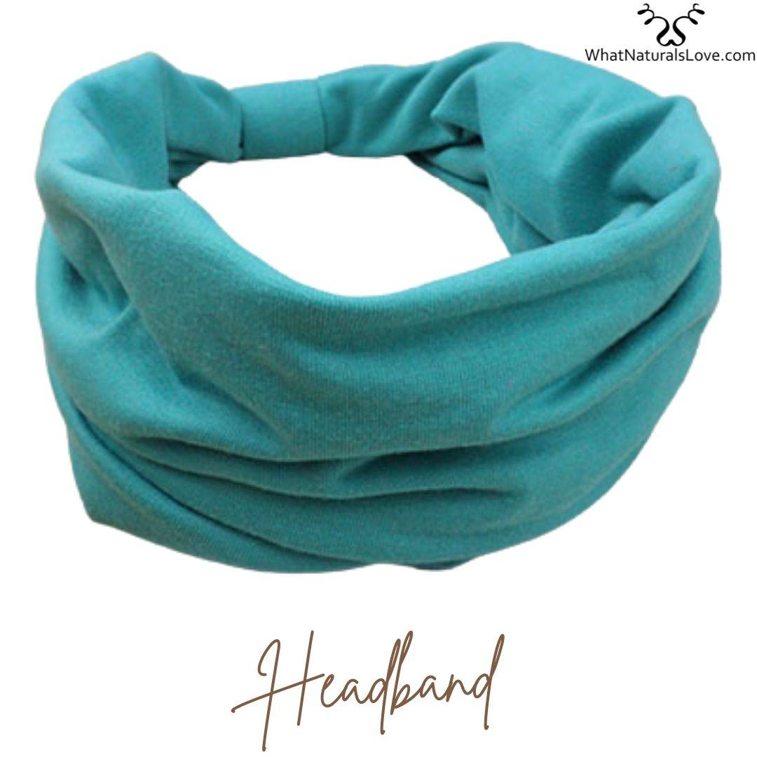 Headbands for Locs, Braids and Natural Hair - Extra Wide, Super Comfortable Stretch