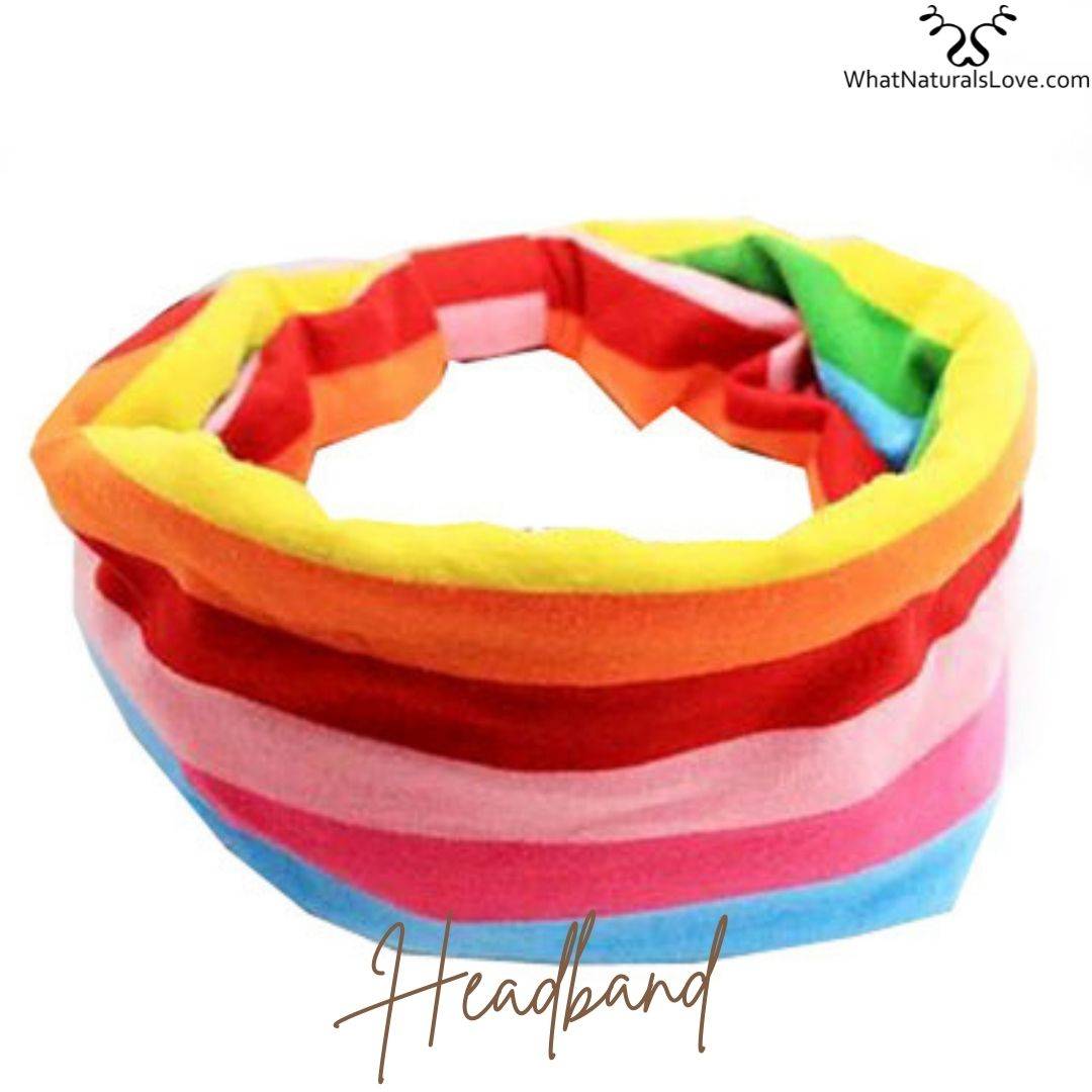 Headbands for Locs, Braids and Natural Hair - Extra Wide, Super Comfortable Stretch