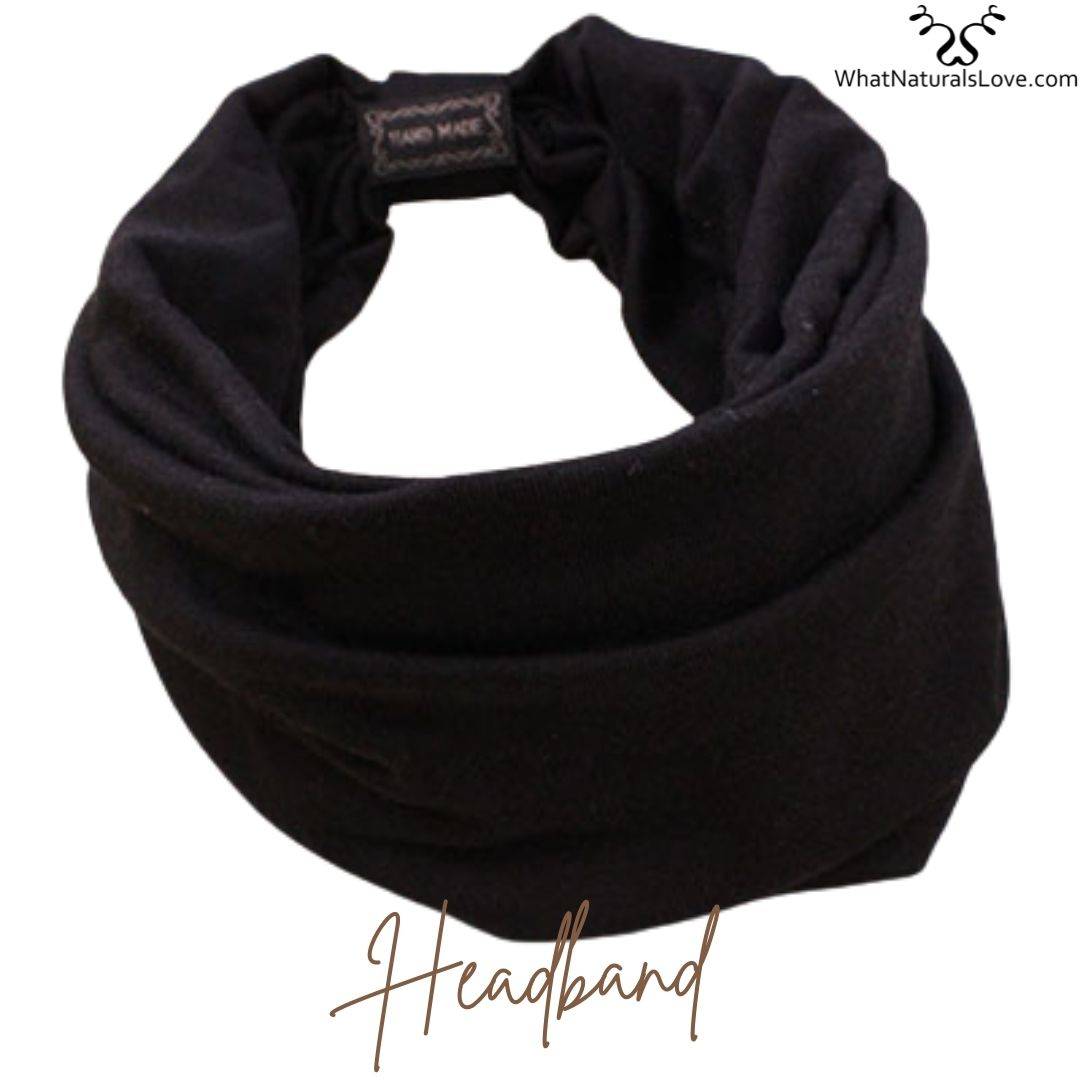 Headbands for Locs, Braids and Natural Hair - Extra Wide, Super Comfortable Stretch