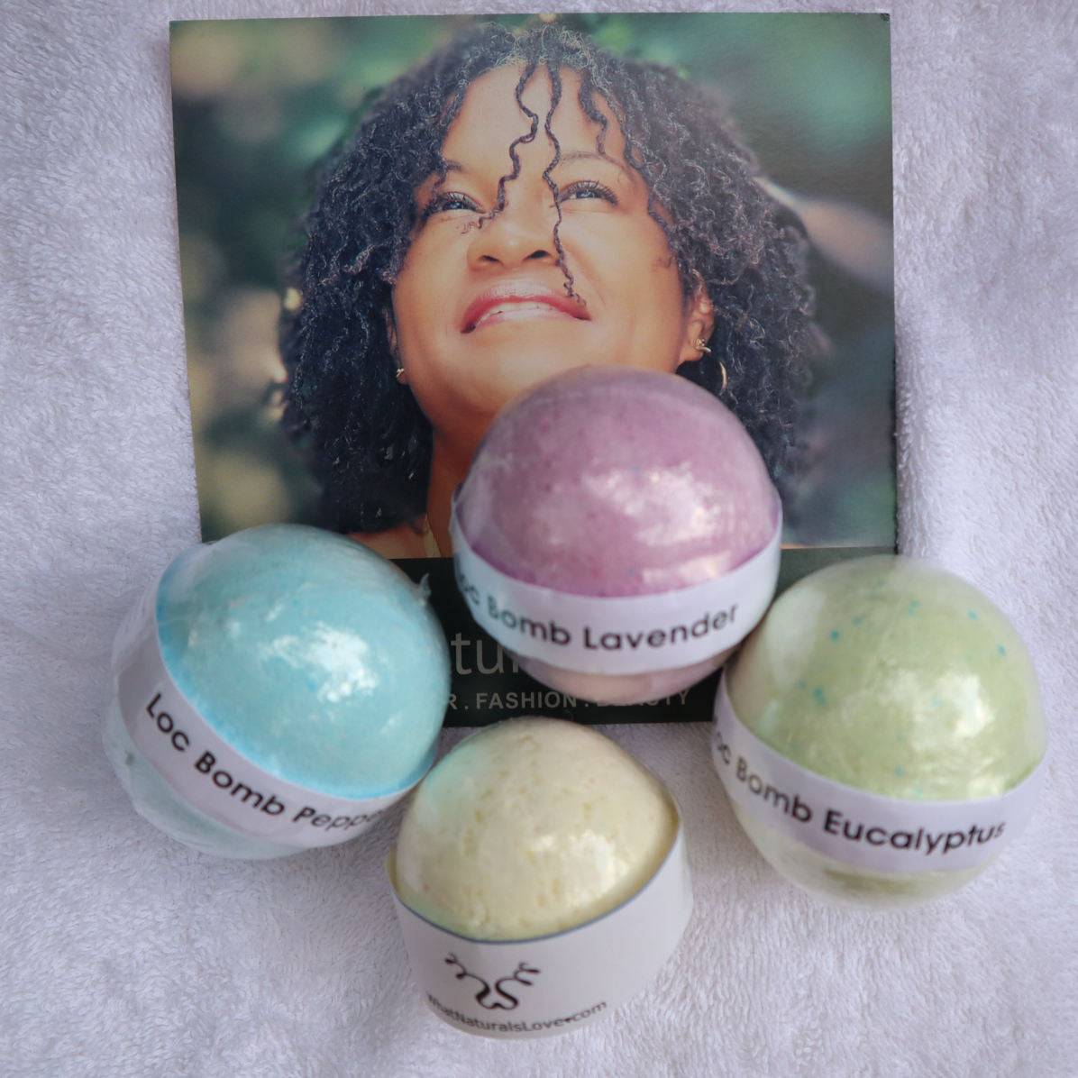 Organische Shampoo Bombs voor Locs