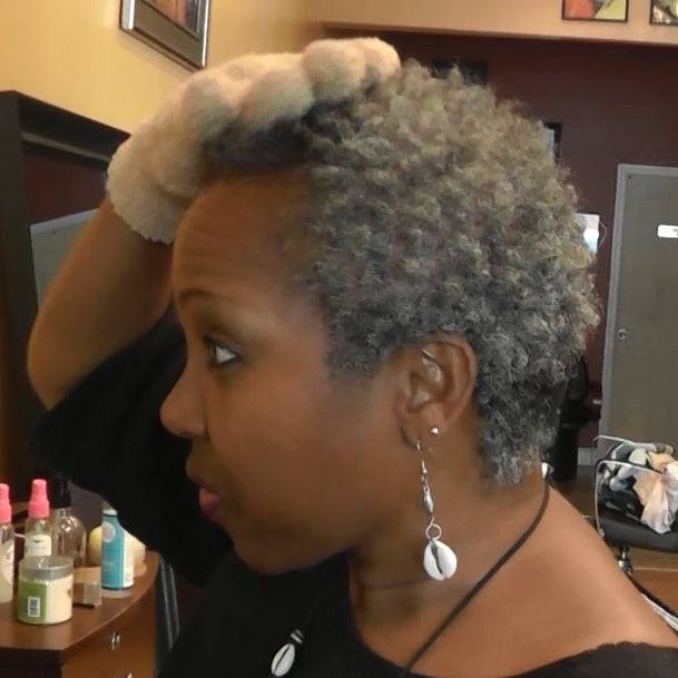 Loc Glove to clean, maintain and dry locs