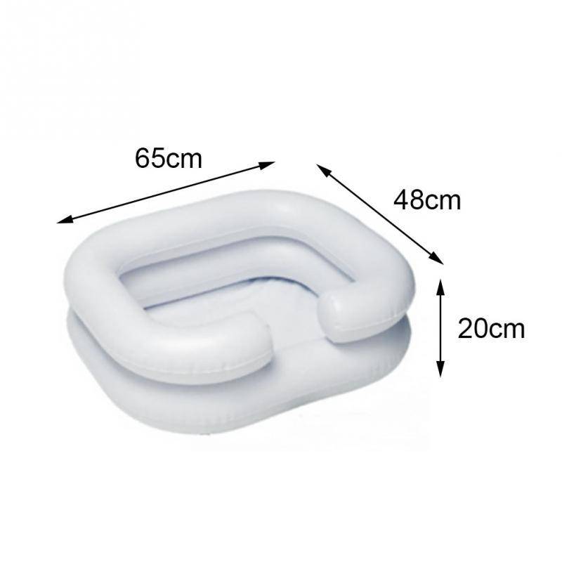 Hair & Scalp Spa Basin for Locs, Braids and Natural hair - Inflatable Shampoo basin