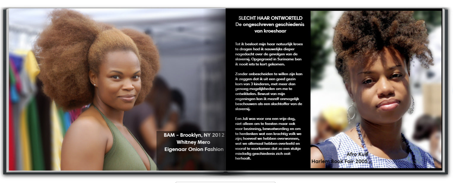 Slecht Haar Ontworteld, de Onvertelde Geschiedenis van Kroeshaar - Keti Koti Editie