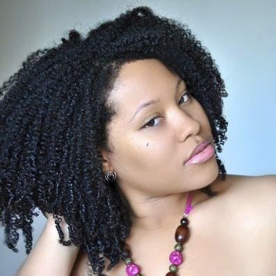 ebony natural 4A natural hair 