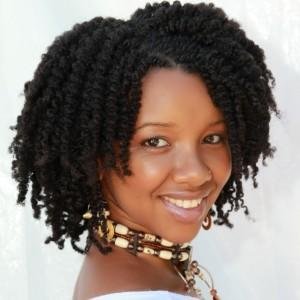Twist out at the going-natural.com hair show