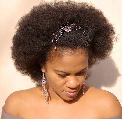 valentine afro 4B hair type S