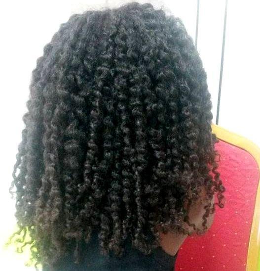 Twist out met going natural hair care