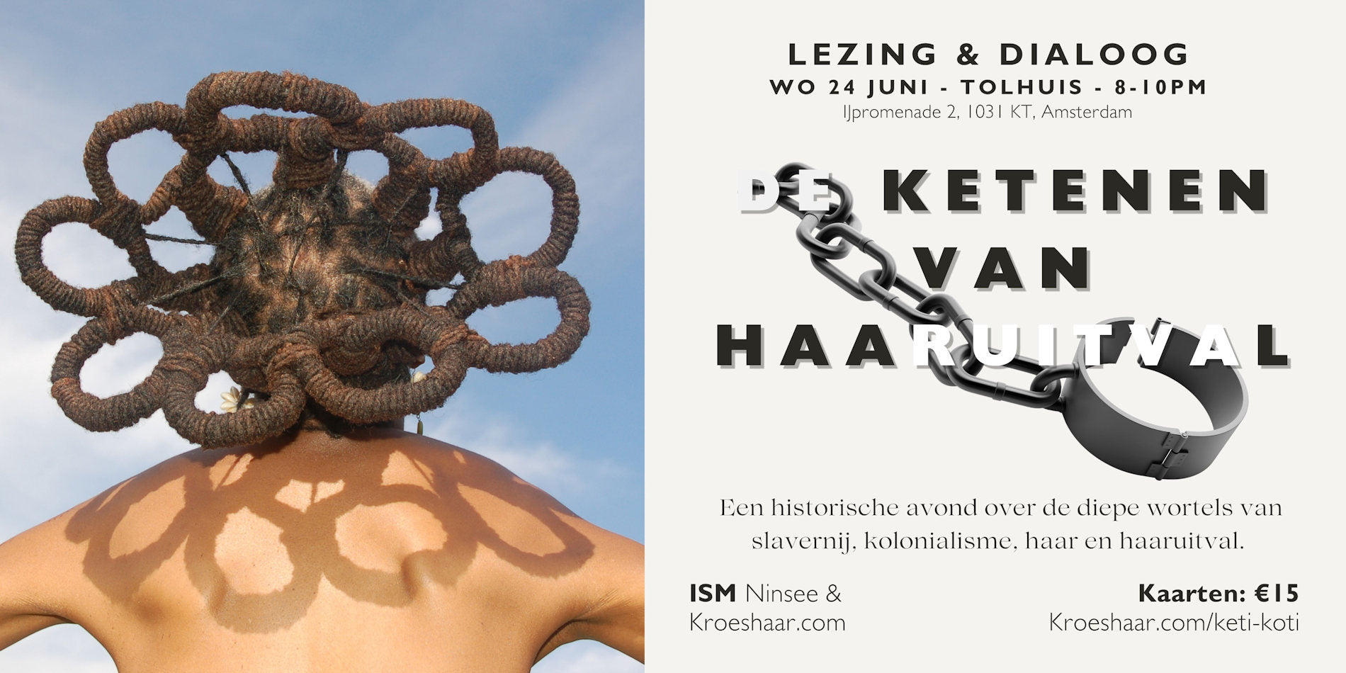 DE KETENEN VAN HAARUITVAL: NIEUWE KETI KOTI-LEZING VAN DRS. MIREILLE LIONG