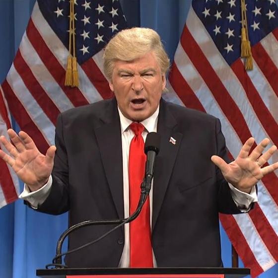 Alec Baldwin as Trump