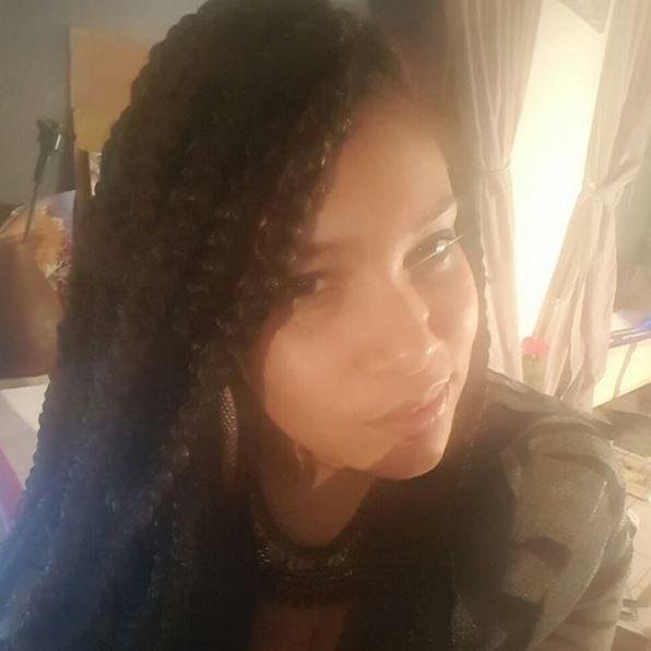 Kroeshaar in Box Braids