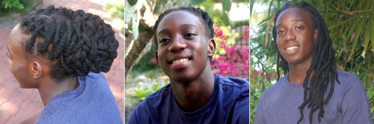 Lange dreadlocks kapsel voor mannen