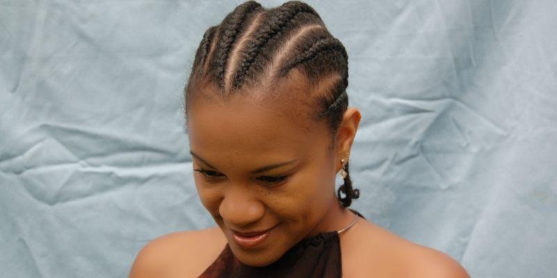 Cornrows of tewel kwiekwieba nu zgn boxerbraids
