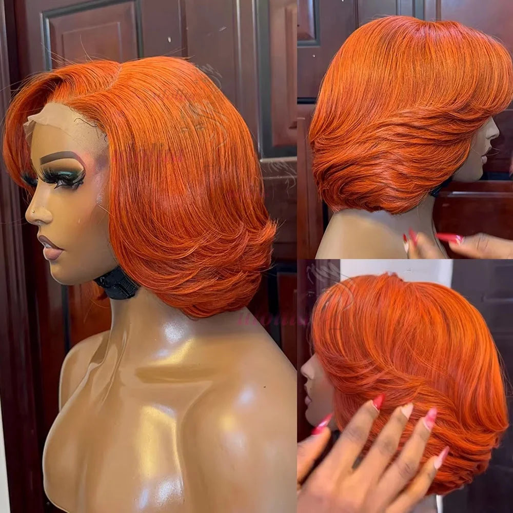 Moeiteloze Gelaagde Bob Pruik - Glueless &