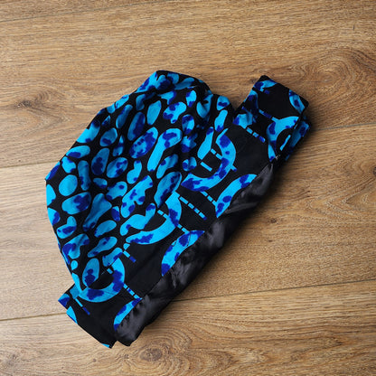 8-in-1 Veelzijdige Hoofddoek Blue Black