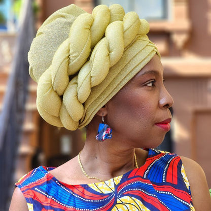 Pangi handmade wraps from the Maroons in Suriname