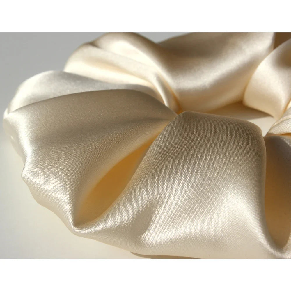 100% Mulberry Silk Scrunchies Extra Large 19 mm