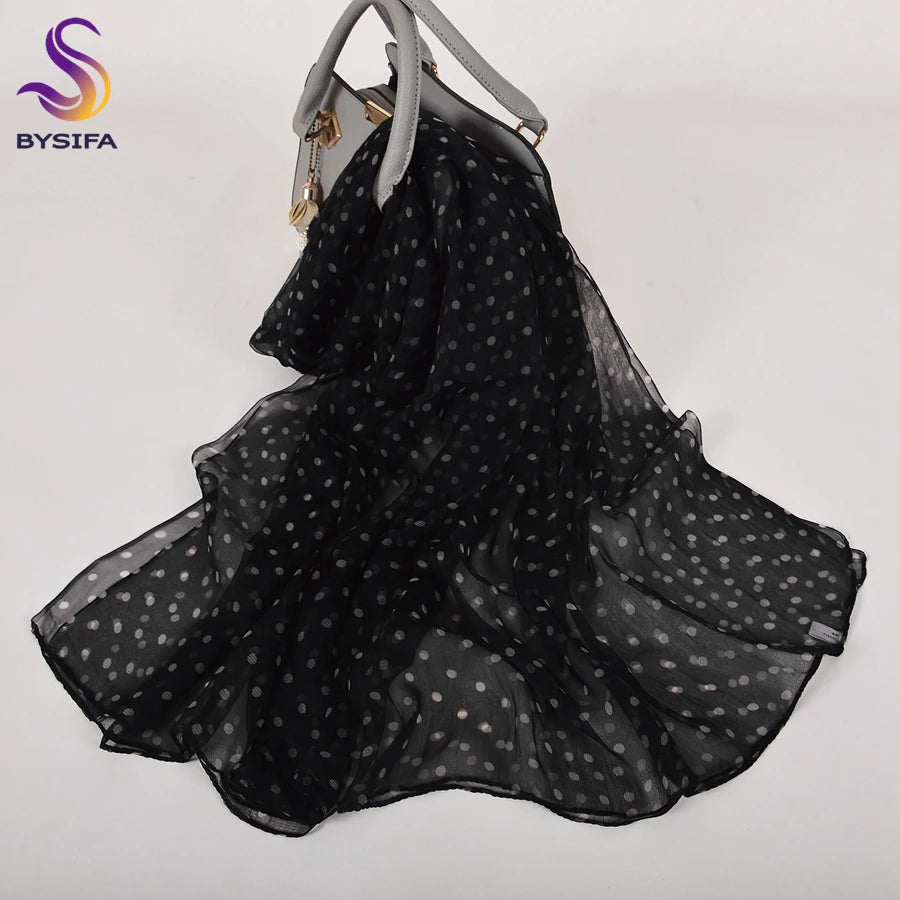 Zijden Sjaal – 100% Mulberry Silk Luxe Hoofddoek &amp; Fashion Accessoire met Print