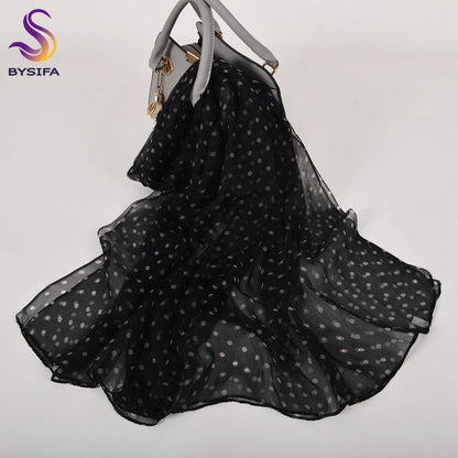Zijden Sjaal – 100% Mulberry Silk Luxe Hoofddoek &amp; Fashion Accessoire met Print