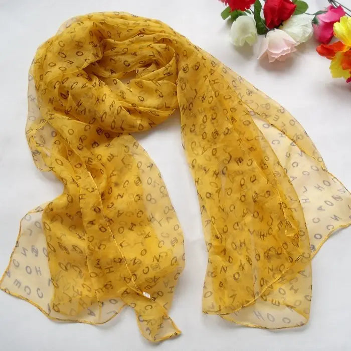 Zijden Sjaal – 100% Mulberry Silk Luxe Hoofddoek &amp; Fashion Accessoire met Print