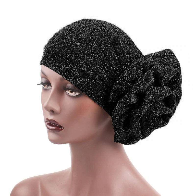 Prewrapped flower turban Perfect for Memorial Day 2024