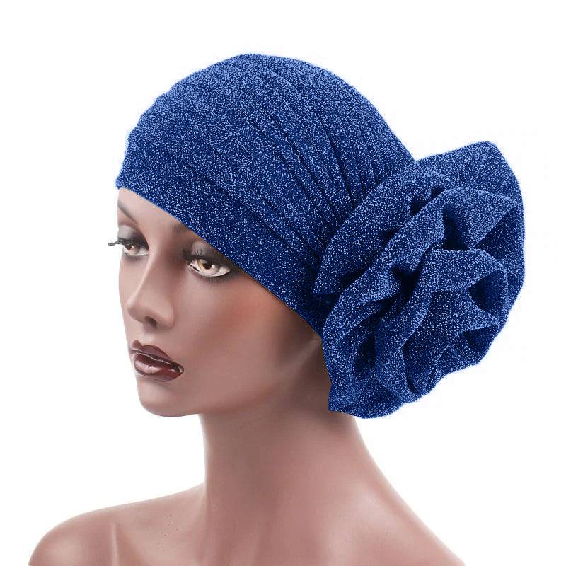 Prewrapped flower turban Perfect for Memorial Day 2024