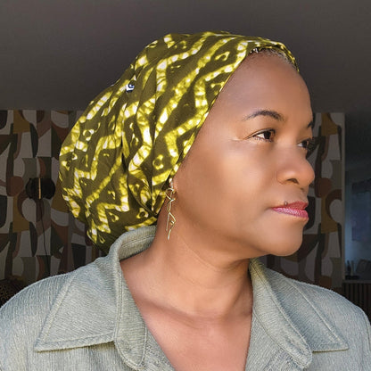8-in-1 Versatile Head Scarf Blue Orange