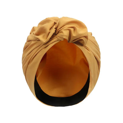Chique Geknoopte Turban Hoofddoek – Elegant
