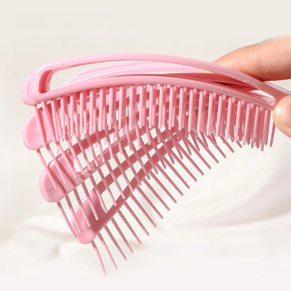 Puffy Hair Brush - Borstel voor Nat &amp; Droog Haar - Ergonomische Handgreep
