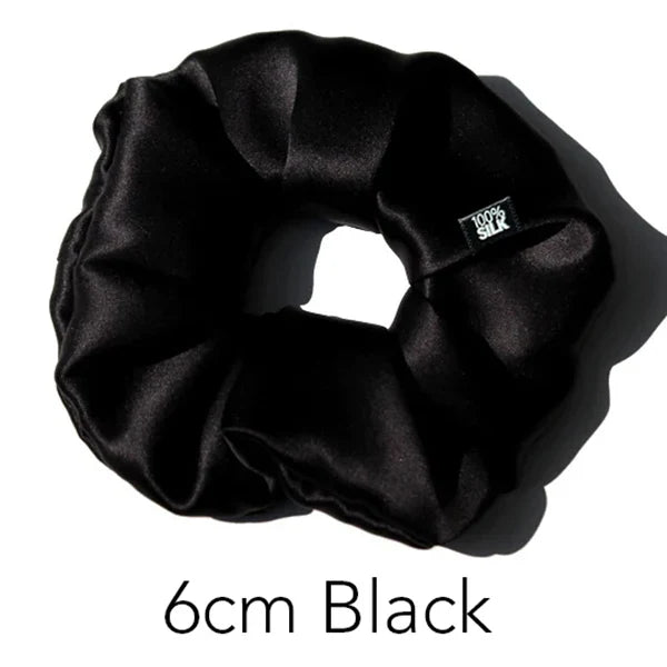 100% Mulberry Silk Scrunchies Extra Large 19 mm