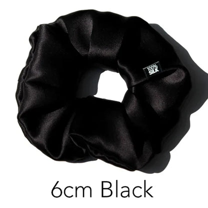 100% Mulberry Silk Scrunchies Extra Large 19 mm