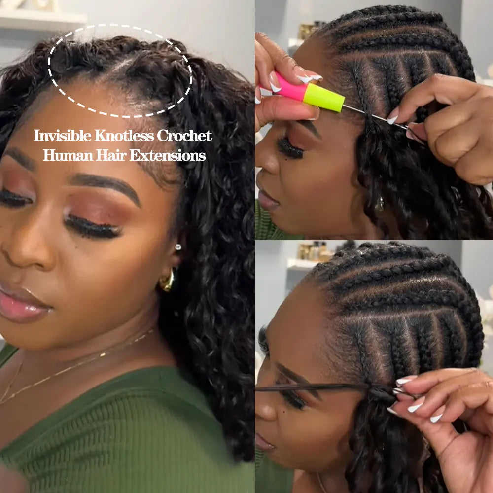 Onzichtbare Afro Kinky Weave – 100% Raw Birmaans Human Hair