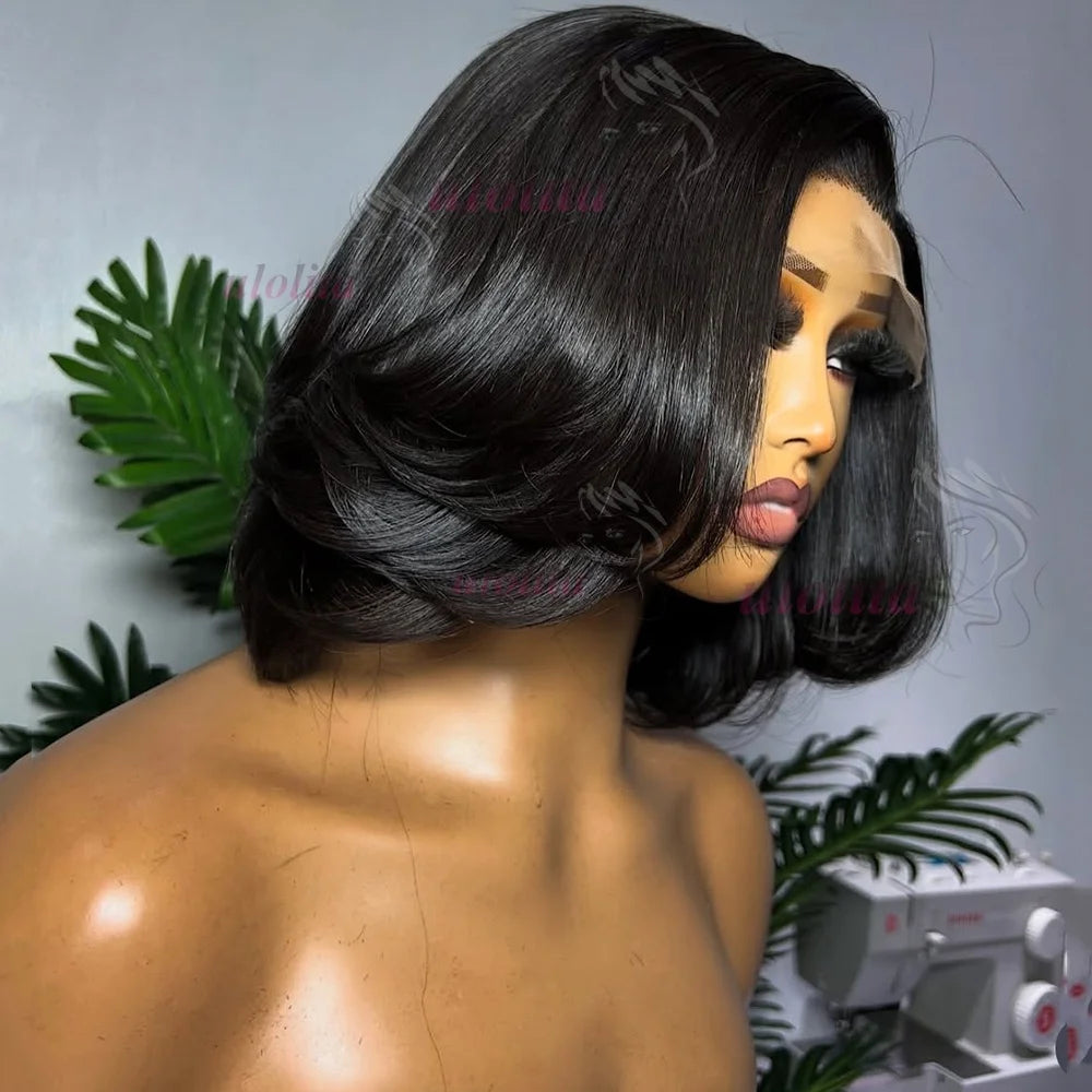 Moeiteloze Gelaagde Bob Pruik - Glueless &