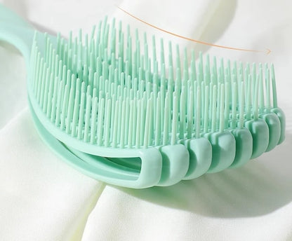 Puffy Hair Brush - Borstel voor Nat &amp; Droog Haar - Ergonomische Handgreep
