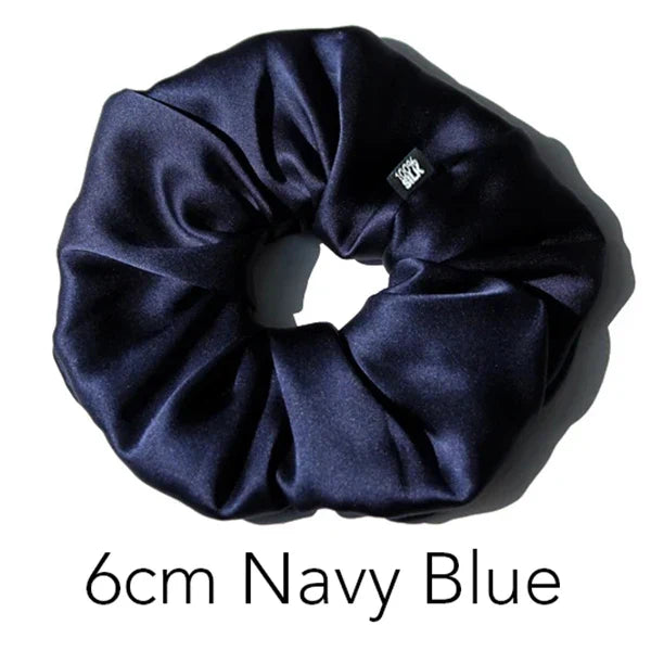 100% Mulberry Silk Scrunchies Extra Large 19 mm