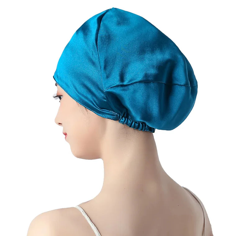 Silk Bonnet voor Starter Locs, Afros, Cornrows, Krullend Haar en Korte Natuurlijke Haartypes