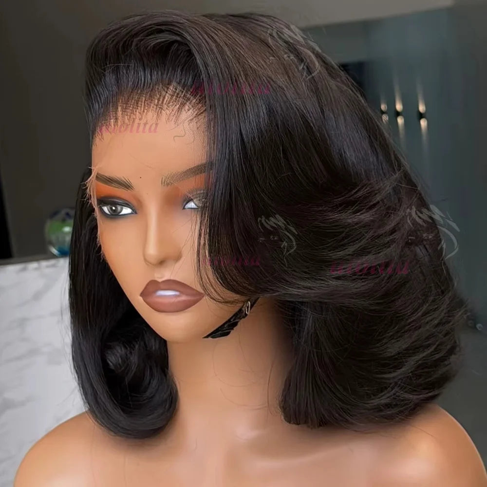 Moeiteloze Gelaagde Bob Pruik - Glueless &