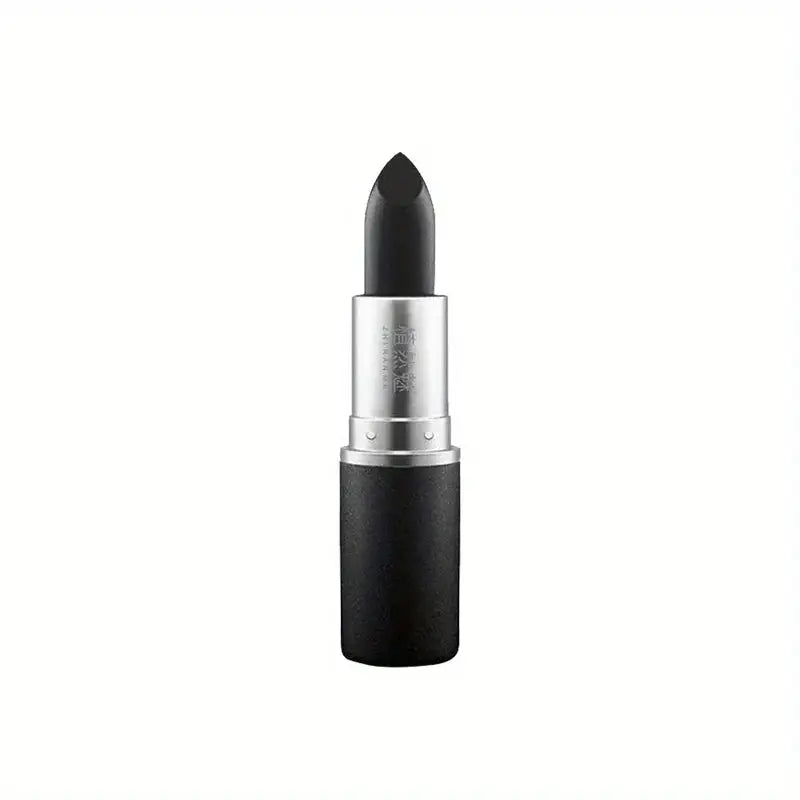 Black shade of Cover Your Grey Hair Pen, shaped like a lipstick for easy grey hair coverage. Ideal for quick touch-ups and blending.