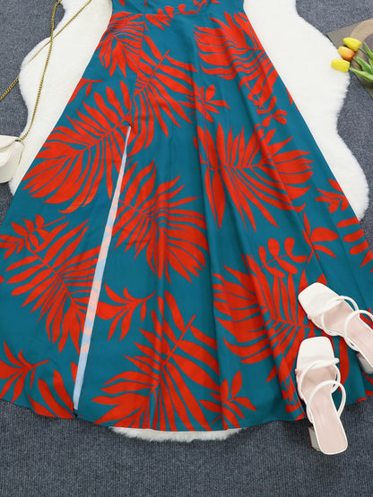 One Shoulder phenomenal Maxi Dress  with high Split Hem Elegant